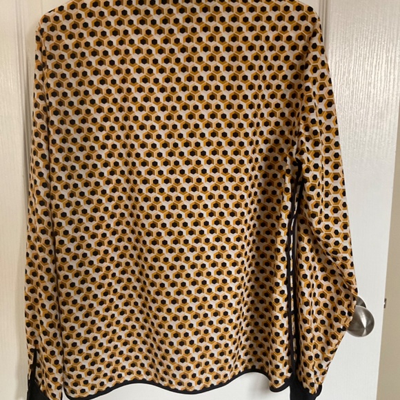 Tommy Hilfiger geometric blouse - Picture 2 of 5
